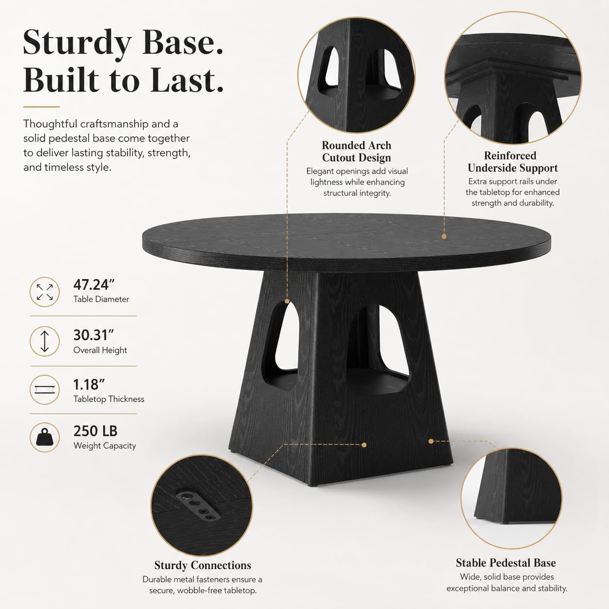 47-black-round-dining-table-set-for-6-round-dining-room-table-set-for-6-with-tufted-nailhead-chairs-arched-pedestal-base-modern-farmhouse-dining-table-set-for-kitchen-entertaining