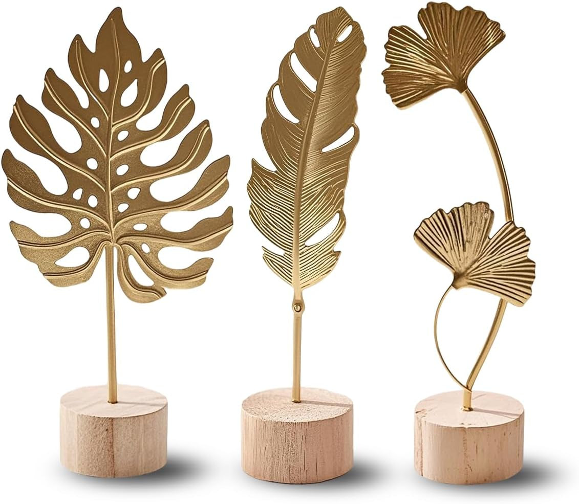 gold-leaf-home-decor-set-metal-leaves-statues-modern-artistic-sculptures-for-living-room-office-shelf-home-decorative-handmade-3d-botanical-accents