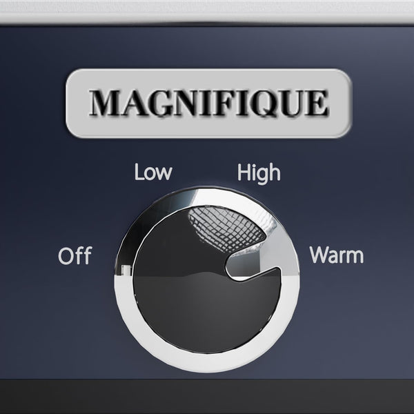 [NEW] MAGNIFIQUE 4-Quart Slow Cooker with Casserole Manual Warm Setting - Perfect Kitchen Small Appliance for Family Dinners, Dishwasher Safe Crock, Blue7