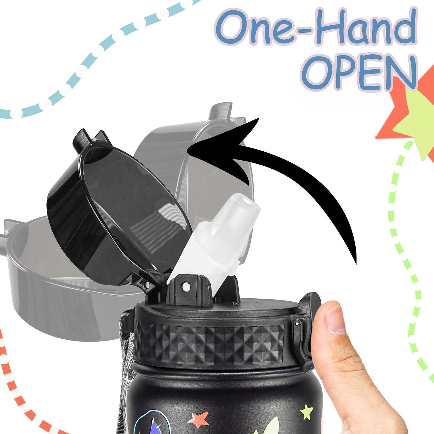 kids-water-bottle-straw-lid-14-oz-stainless-steel-travel-bottle-double-wall-vacuum-leak-proof-kids-cup-for-school-boys-girls-space-dinosaur
