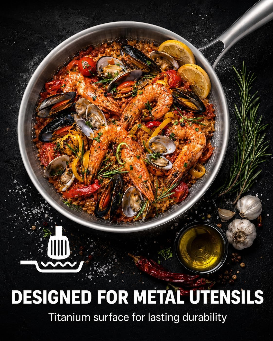titanium-pan-for-cooking-11in-uncoated-hammered-titanium-pro-frying-pan-with-lid-chef-grade-design-pfas-pfoa-ptfe-free-induction-oven-safe