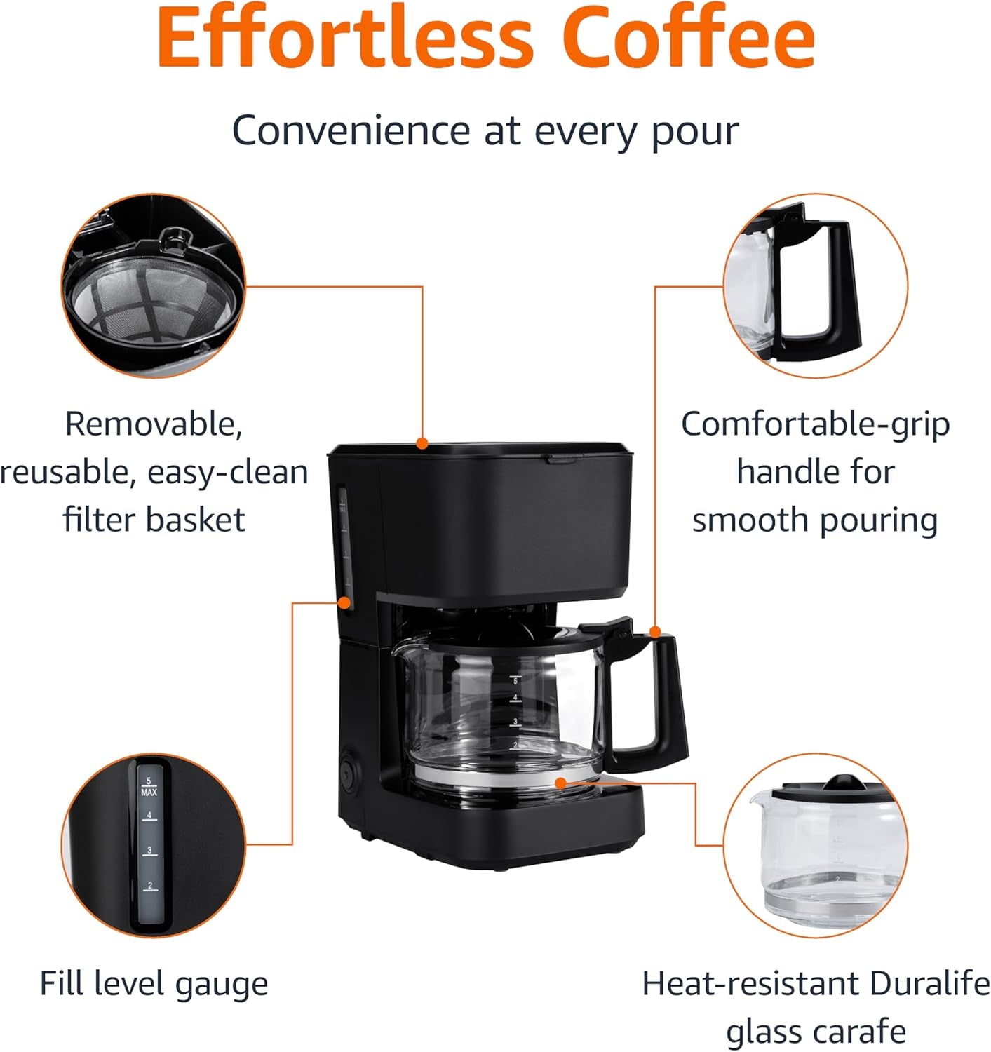 5-cup-drip-coffee-maker-with-glass-coffee-pot-0-8-qt-auto-shut-off-auto-pause-removable-filter-basket-matte-black