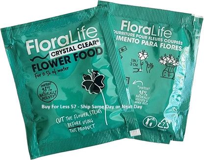 Cut Flower Food Floralife Crystal Clear 20 Powdered Packets2