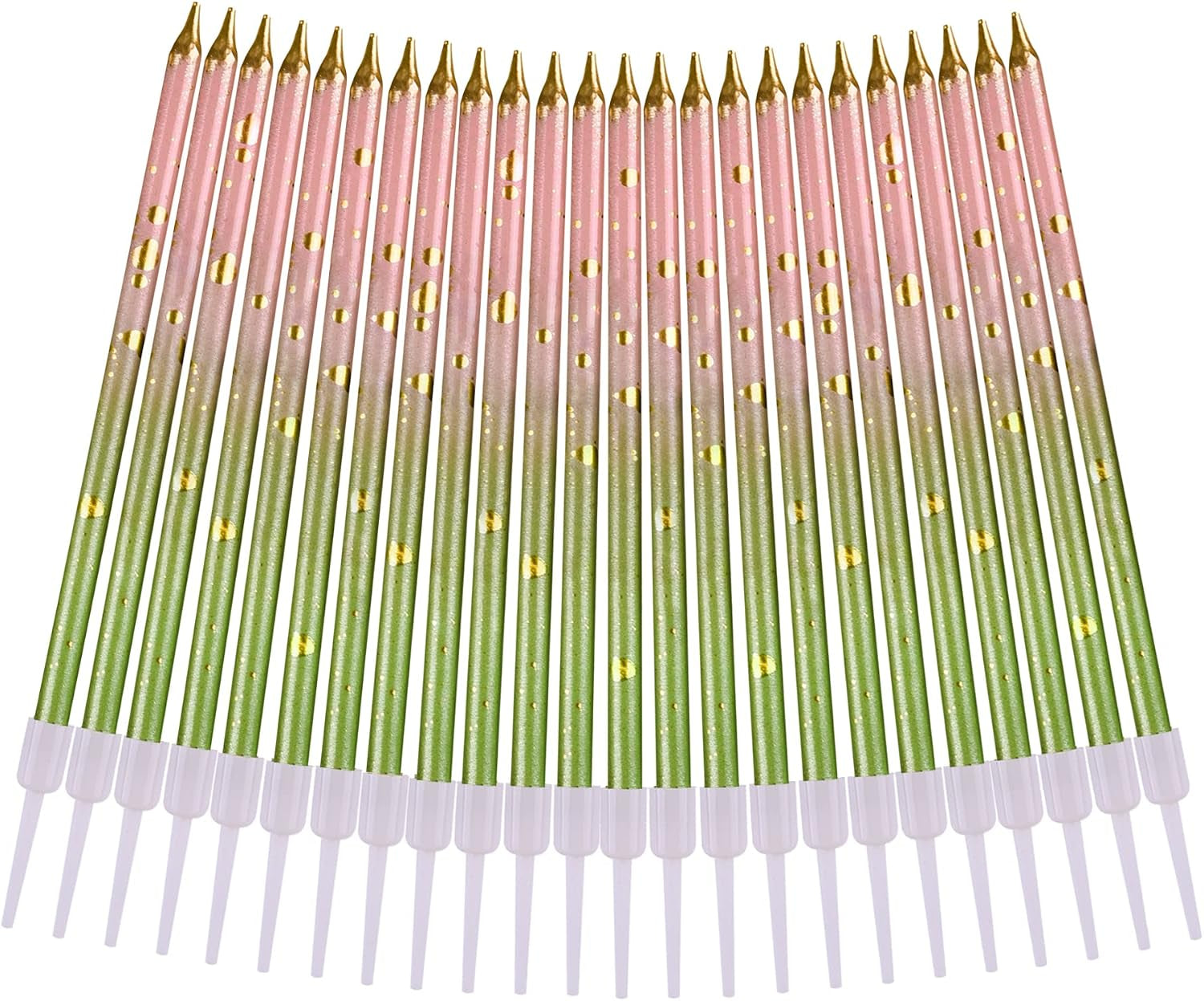 pink-green-gold-long-thin-birthday-candles-cake-candles-birthday-parties-wedding-decorations-party-candles