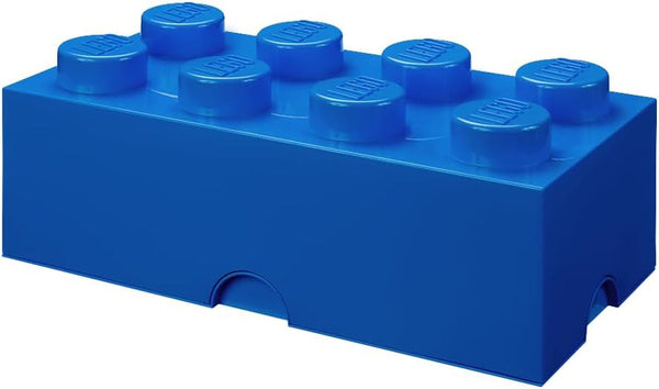 LEGO Storage Brick 8 12.1 L Storage Box with Lid Blue1