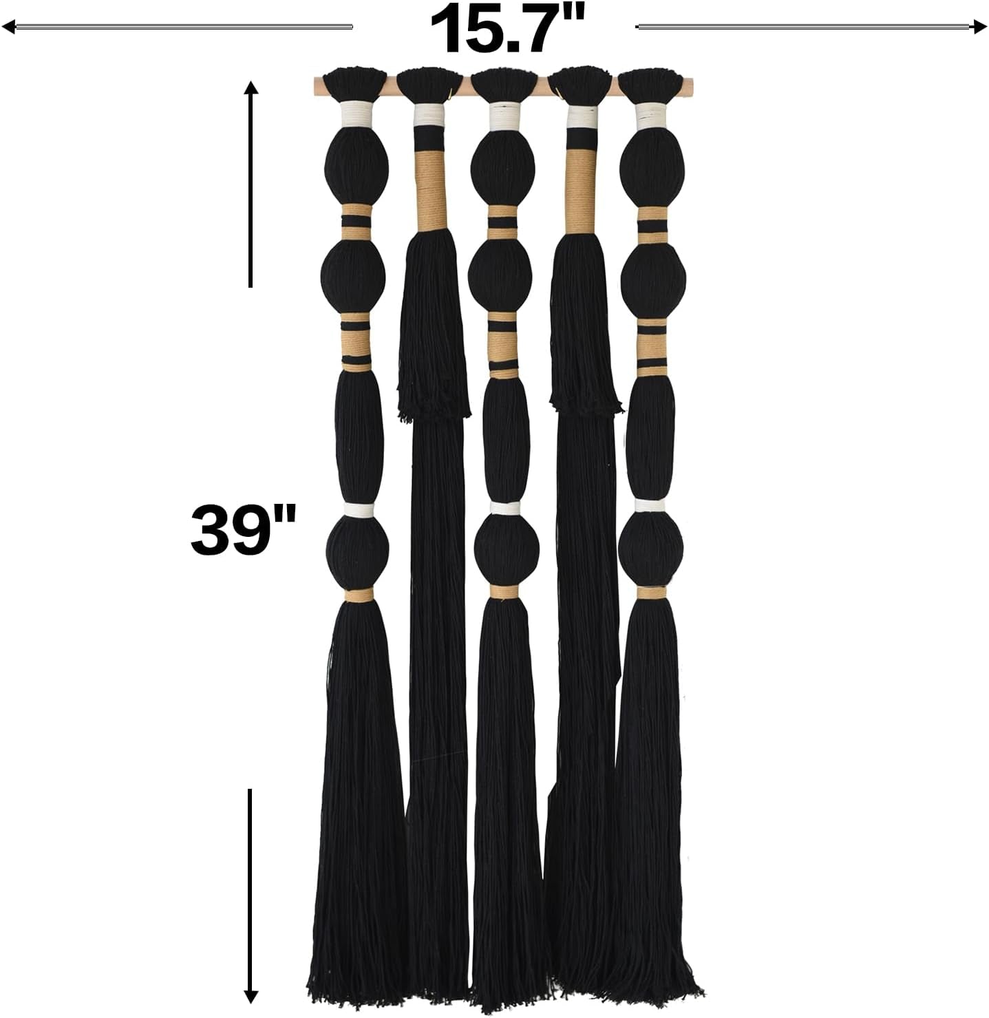 macrame-wall-hanging-black-spherical-tassel-geometric-wall-art-15-7w-39l-black-wall-art-boho-style-piece-modern-home-accent-bedroom-hanging-decor-for-living-room-apartment-interior-touch
