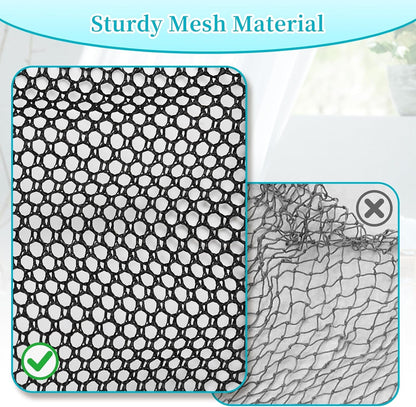 Mesh Shower Caddy Portable, Toiletry Bags for Travel, Black5