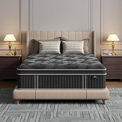 12" Full Mattress, Pocket Spring, Pressure Relief & Gel Memory Foam3