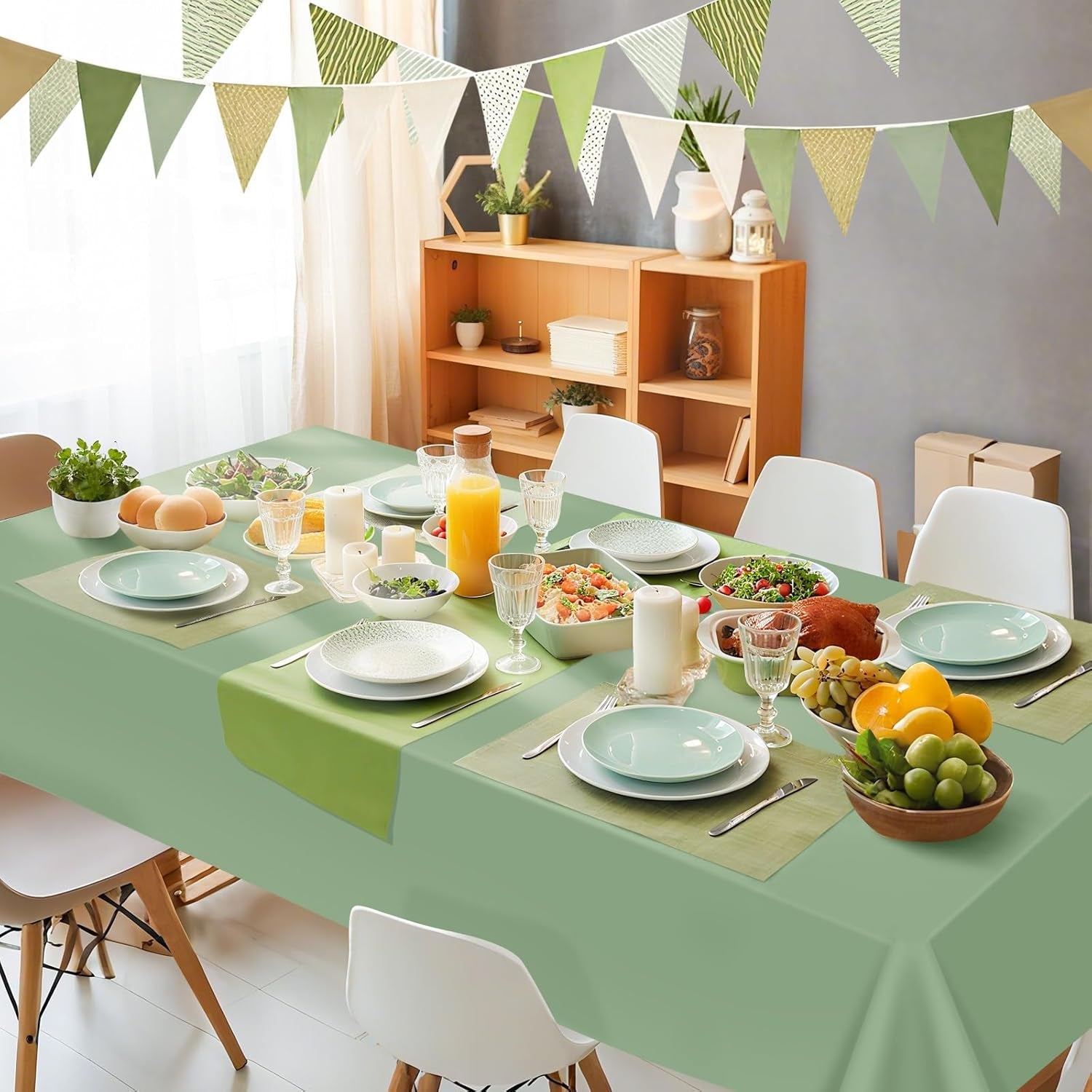 2-pcs-sage-green-tablecloth-plastic-54-108-inches-rectangle-sage-green-tablecloth-disposable-plastic-waterproof-table-cover-for-outdoor-picnic-kitchen-holiday-birthday-wedding-baby-shower-party
