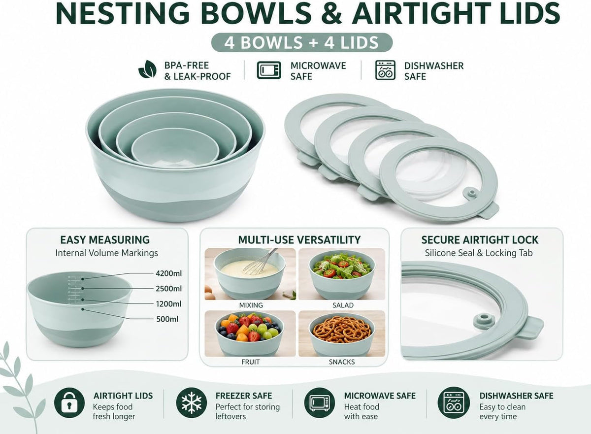 pera-plastic-mixing-bowls-with-lids-8-piece-airtight-leak-proof-nesting-bpa-free-prep-bowl-set-for-kitchen-food-storage-large-4200ml-capacity-microwave-dishwasher-safe-blue