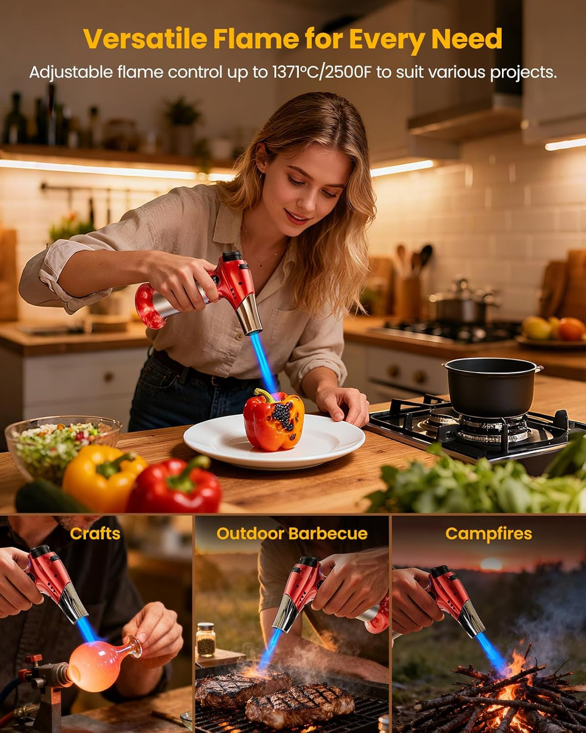 culinary-torch-refillable-butane-kitchen-torch-with-lock-red-adjustable-flame-ideal-torch-for-creme-brulee-baking-cooking-and-food-prep-with-easy-ignition-gas-not-included