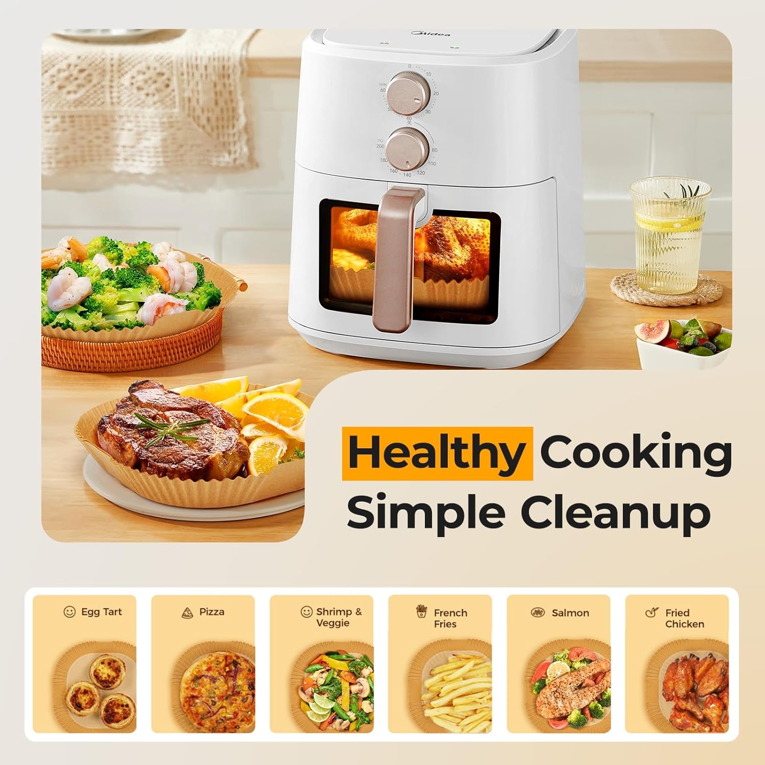125pcs-8-inch-square-air-fryer-liners-disposable-for-5-8qt-parchment-paper-non-stick-unbleached-food-grade-waterproof-oilproof-baking-airfryer-sheets-papers-for-oven-microwave-baking-roasting