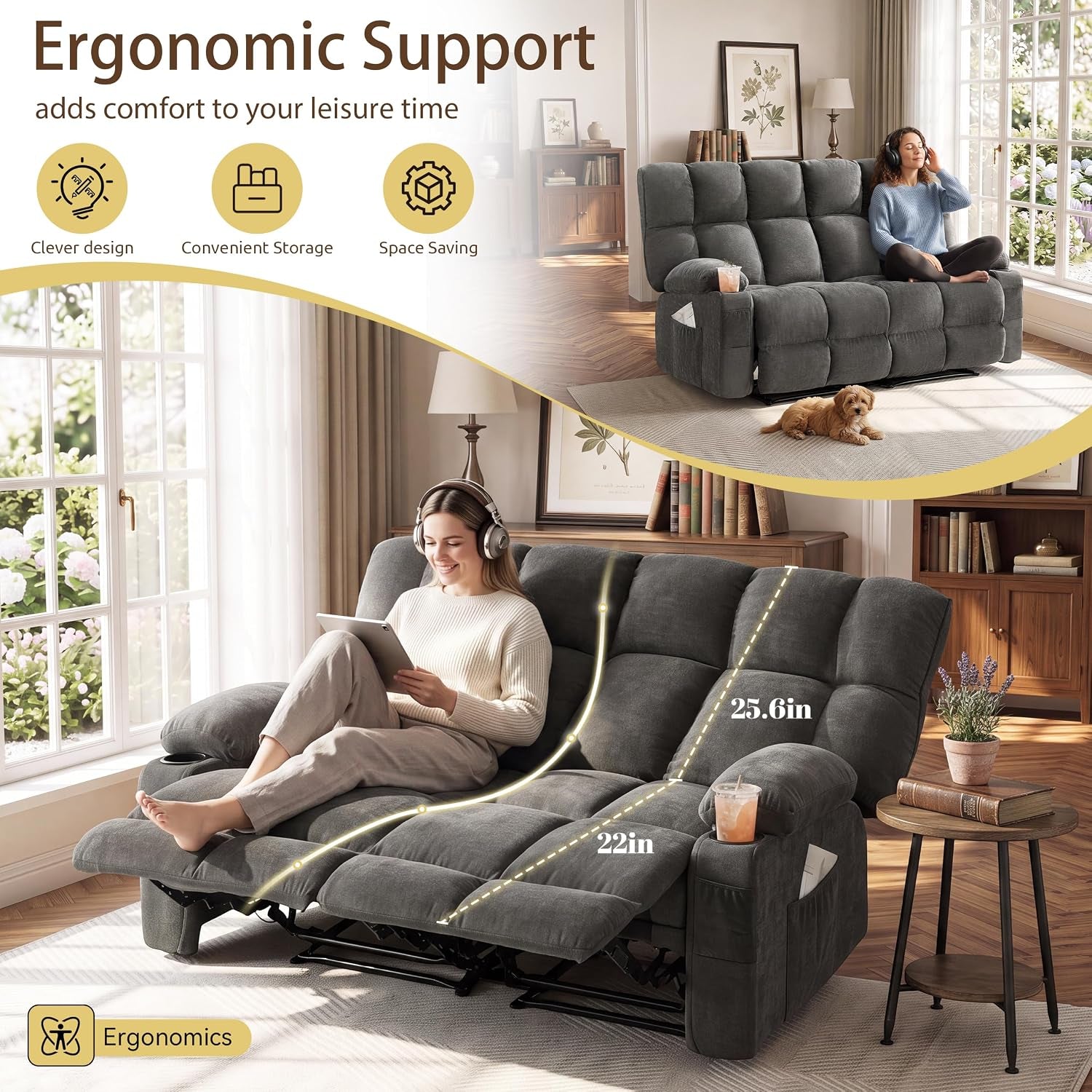 oversized-loveseat-recliner-sofa-double-recliner-big-large-reclining-sofa-with-cup-holders-side-pockets-traditional-2-seater-manual-recliner-couch-for-living-room-rv-home-theater-fabric-grey