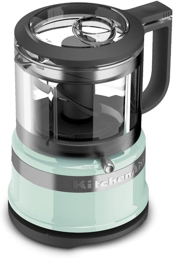 Kitchenaid 3.5 Cup Food Chopper, KFC3516IC, Ice Blue | Dishwasher-Safe Work Bowl, Stainless Steel Multi-Purpose Blade, 2 Speeds plus Pulse, Easy Cord Wrap2