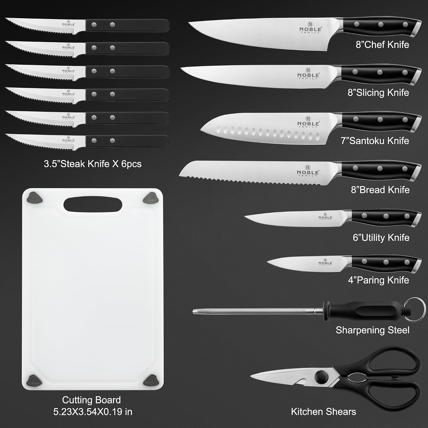 knife-set-with-block-16pcs-kitchen-knives-drawer-organizer-set-with-sharpener-cutting-board-anti-slip-chef-knives-set-with-6pcs-steak-knives-black