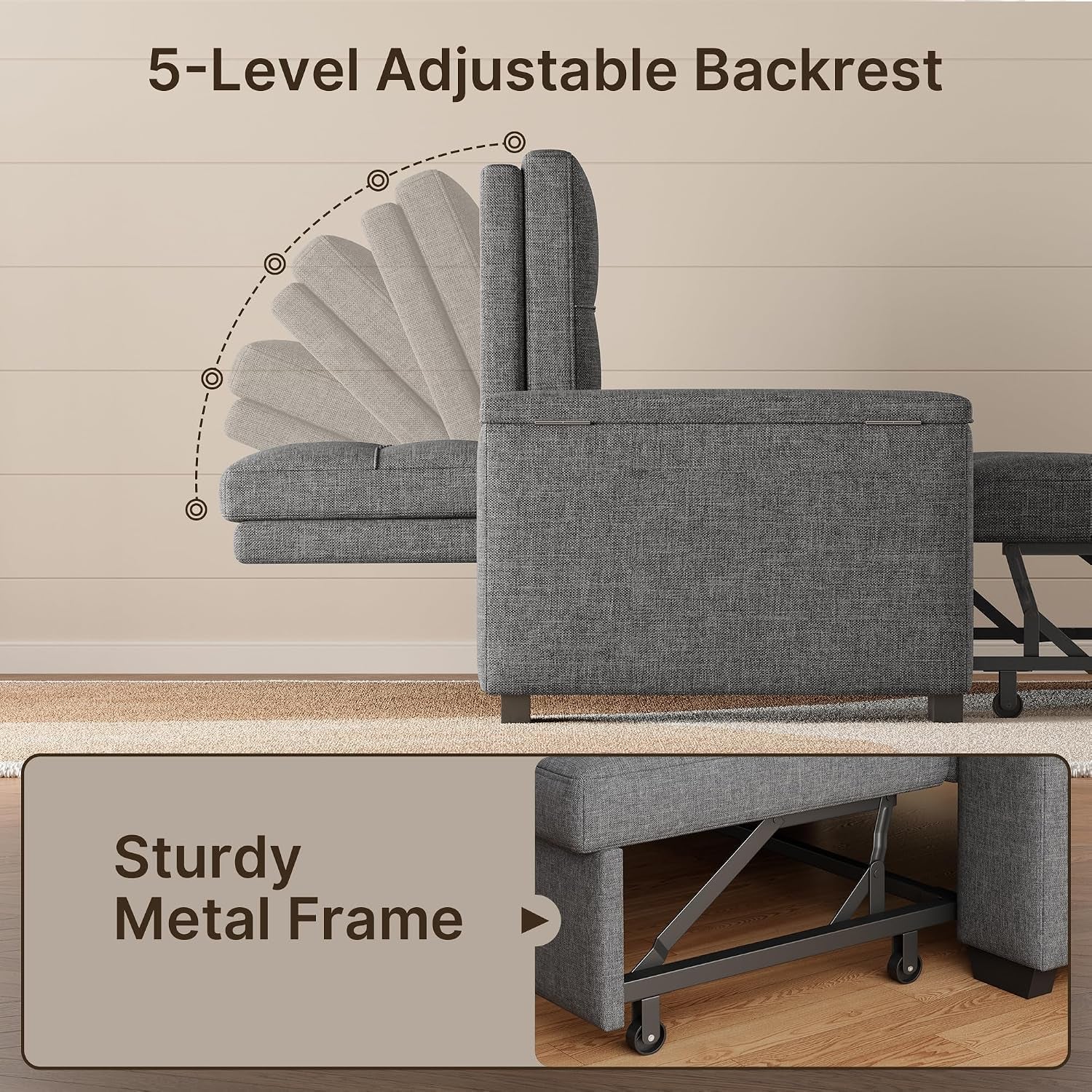 convertible-sofa-bed-63-6-3-in-1-sleeper-sofa-small-loveseat-couch