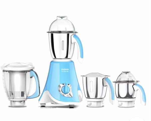 Super Blu 4 Jar Mixer Grinder 750 Watts Free Service Kit Included with UL Certified Motor-110Volts1
