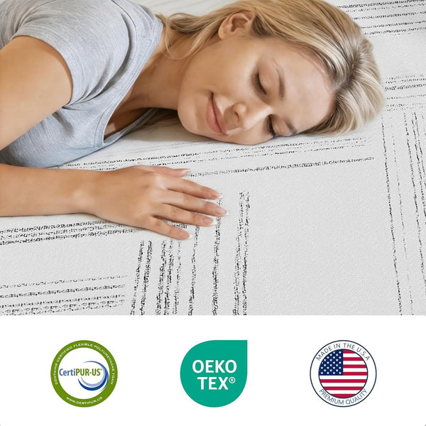 12 Inch Twin Memory Foam Mattress in a Box, Medium Firm Gel Foam7