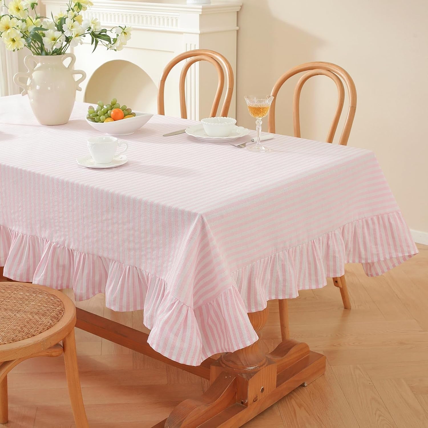 striped-ruffled-tablecloth-square-spring-cotton-blend-stripe-table-cloth-with-tassel-farmhouse-washable-wrinkle-free-heavy-table-cover-for-valentines-day-outdoor-picnic-party-pink-55x55