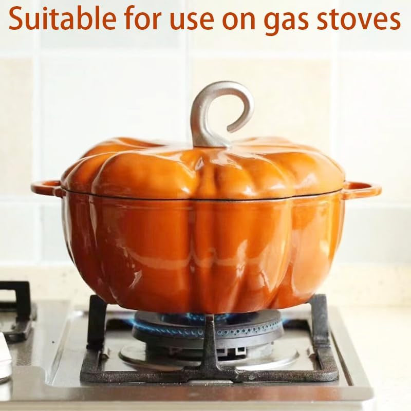 pumpkin-dutch-oven-pot-with-lid-with-lid-and-cutlery-enameled-cast-iron-dutch-oven-pumpkin-cocotte-serves-3-5-for-cooking-porridge-hot-milk-stewing-soup-etc-orange