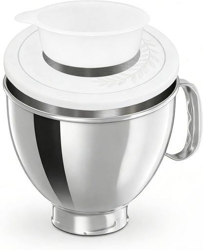 5QT Stainless Bowl with Lid for Kitchenaid Tilt-Head Mixers1