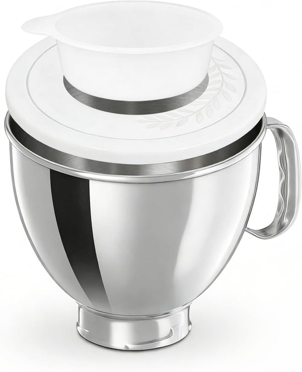 5QT Stainless Bowl with Lid for Kitchenaid Tilt-Head Mixers1