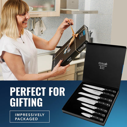 Chef Knife Set, 7-Piece Kitchen Knives – Razor Sharp German Steel5