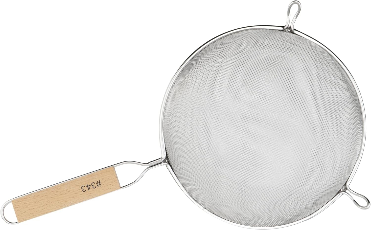 strainer-with-single-fine-mesh-8-inch-diameter-medium-stainless-steel-tan-silver-foodservice-great-for-draining-pasta-rinsing-produce-straining-and-kitchen-prep