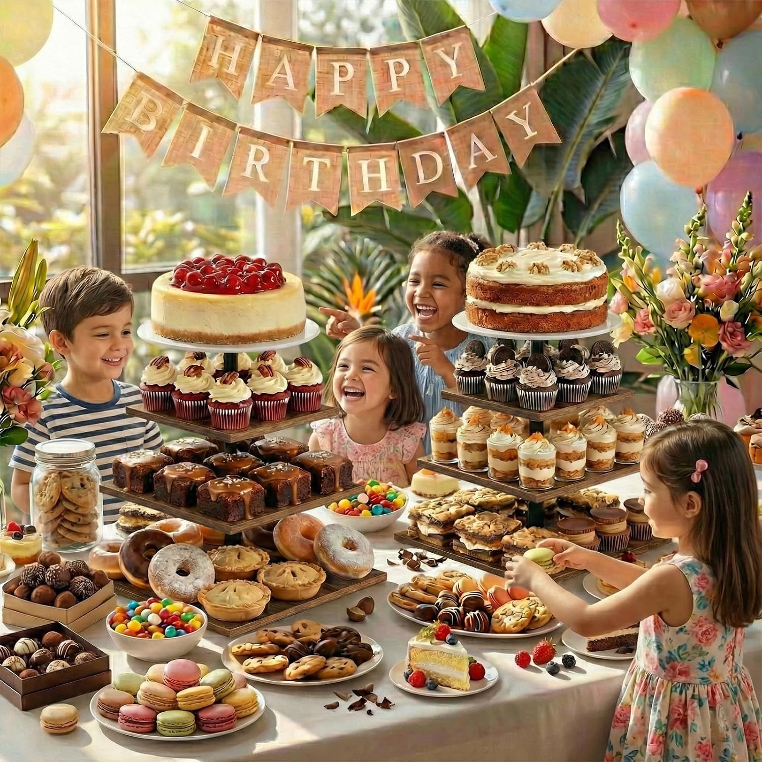 wooden-4-tier-cupcake-stand-for-50-cupcakes-cupcake-holder-cupcake-tower-tiered-tray-stand-for-birthday-bar-decor-weddings-parties-events-dark-brown
