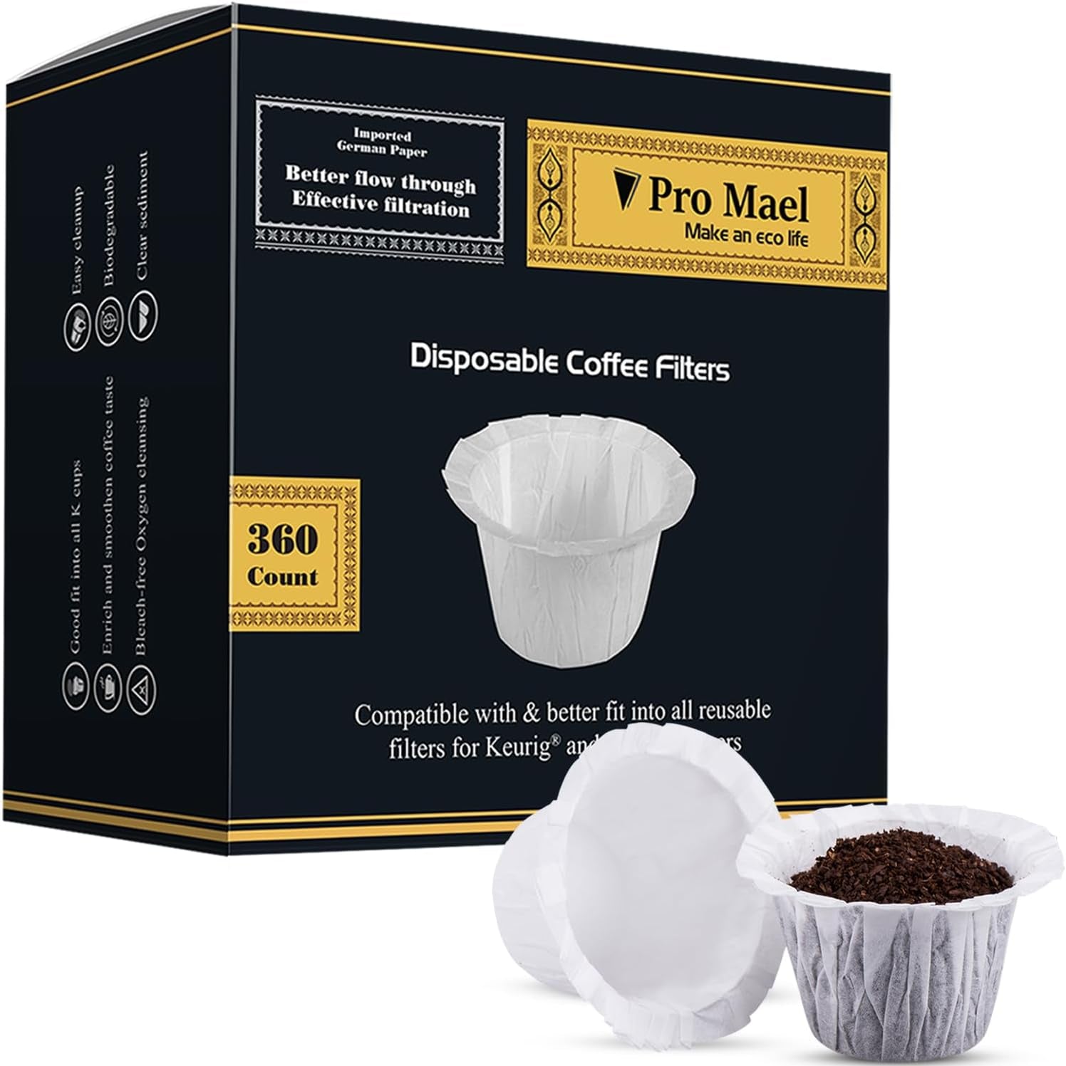 360-disposable-k-cup-paper-filters-for-keurig-1-0-2-0-white-perfect-fit-for-reusable-k-cup-pods-100-virgin-wood-pulp-effectively-filters-fine-coffee-grounds-tear-resistant