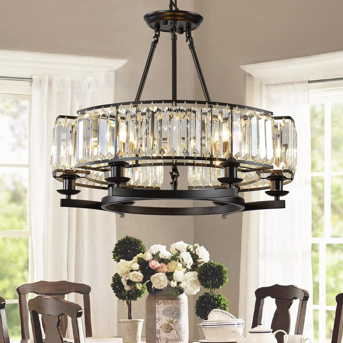 vintage-crystal-chandelier-black-hanging-light-fixture-24in-6-lights