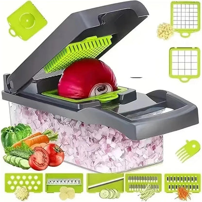 16Pcs Vegetable Chopper Grater Slicer Dicer Cutter Egg Separator Peeler Kitchen4
