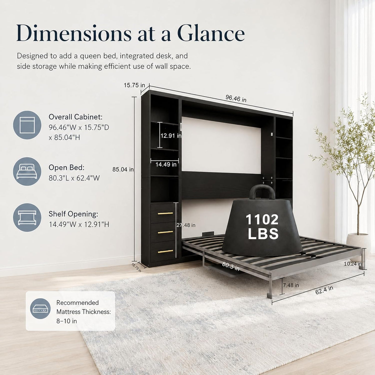 queen-murphy-bed-with-storage-integrated-desk-side-cabinets-and-drawers