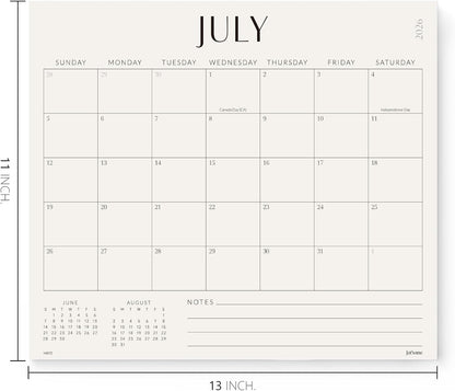 Magnetic Calendar for Refrigerator 2026-2027 | Monthly Fridge Calendar from July 2026 to December 2027 13X11 Inch, Easy Planning, Gift for the Holidays2