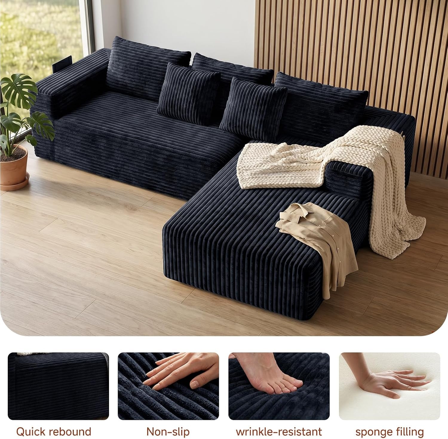 couch-105-inch-l-shaped-sofa-boneless-couch-with-chaise-black