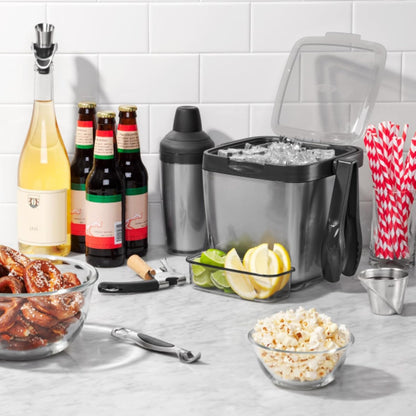 OXO Steel Angled Measuring Jigger - Stainless Finish | Interior Markings Visible from Above, Bar Tool, Precise Cocktail Measuring, for Bartending, 2 Oz Capacity Measuring Cup7