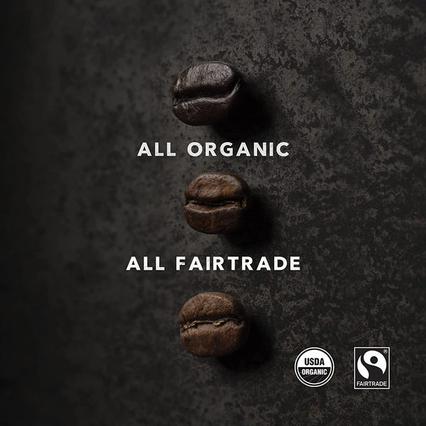 Coffee, Cliff Hanger Espresso, Medium Roast, Whole Bean, 2.2 Pound - Certified Organic, Fairtrade, 35.2 Ounce3