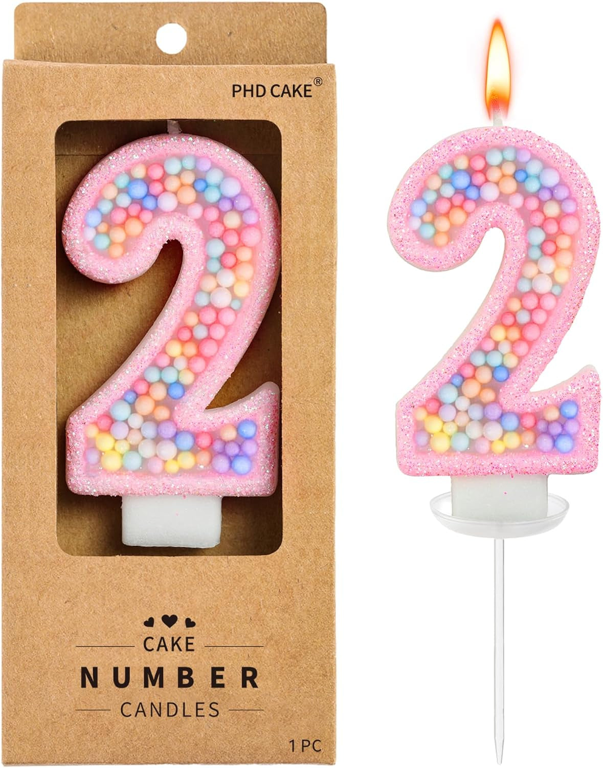 number-2-pink-macaron-birthday-candles-macaron-themed-number-candles-cake-number-candles-party-celebration