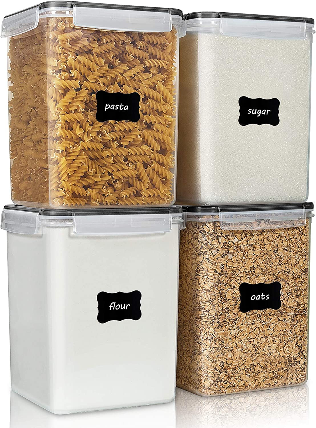 5-2l-flour-sugar-storage-containers-4-pcs-black