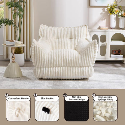2 in 1 Folding Sofa Bed, Beige6