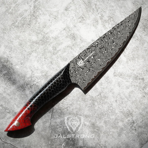 8" Chef Knife - AUS-12V Steel 66+ HRC9