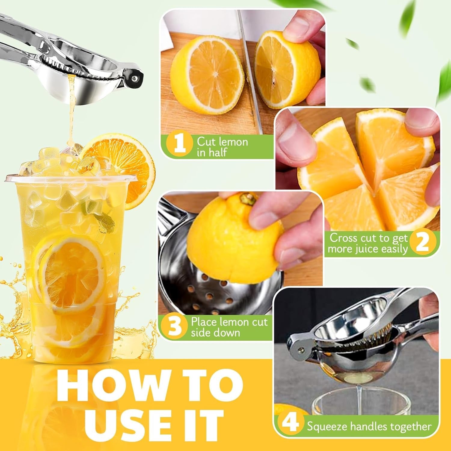lemon-squeezer-large-lemon-squeezer-juicer-stainless-steel-heavy-duty-manual-citrus-juicer-hand-press-kitchen-tools-lime-squeezer-bar-tool-easy-to-clean-metal-lemon-hand-press