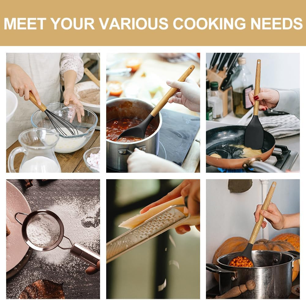 cooking-utensils-set-35-pcs-kitchen-utensils-with-grater-tongs-spoon-spatula-turner-made-of-heat-resistant-food-grade-silicone-and-wooden-handles-kitchen-gadgets-tools-set-for-nonstick-cookware