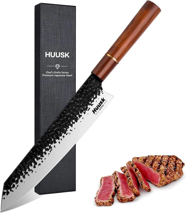 Kiritsuke Chef Knife - 9 Inch Japanese Kitchen Knife1