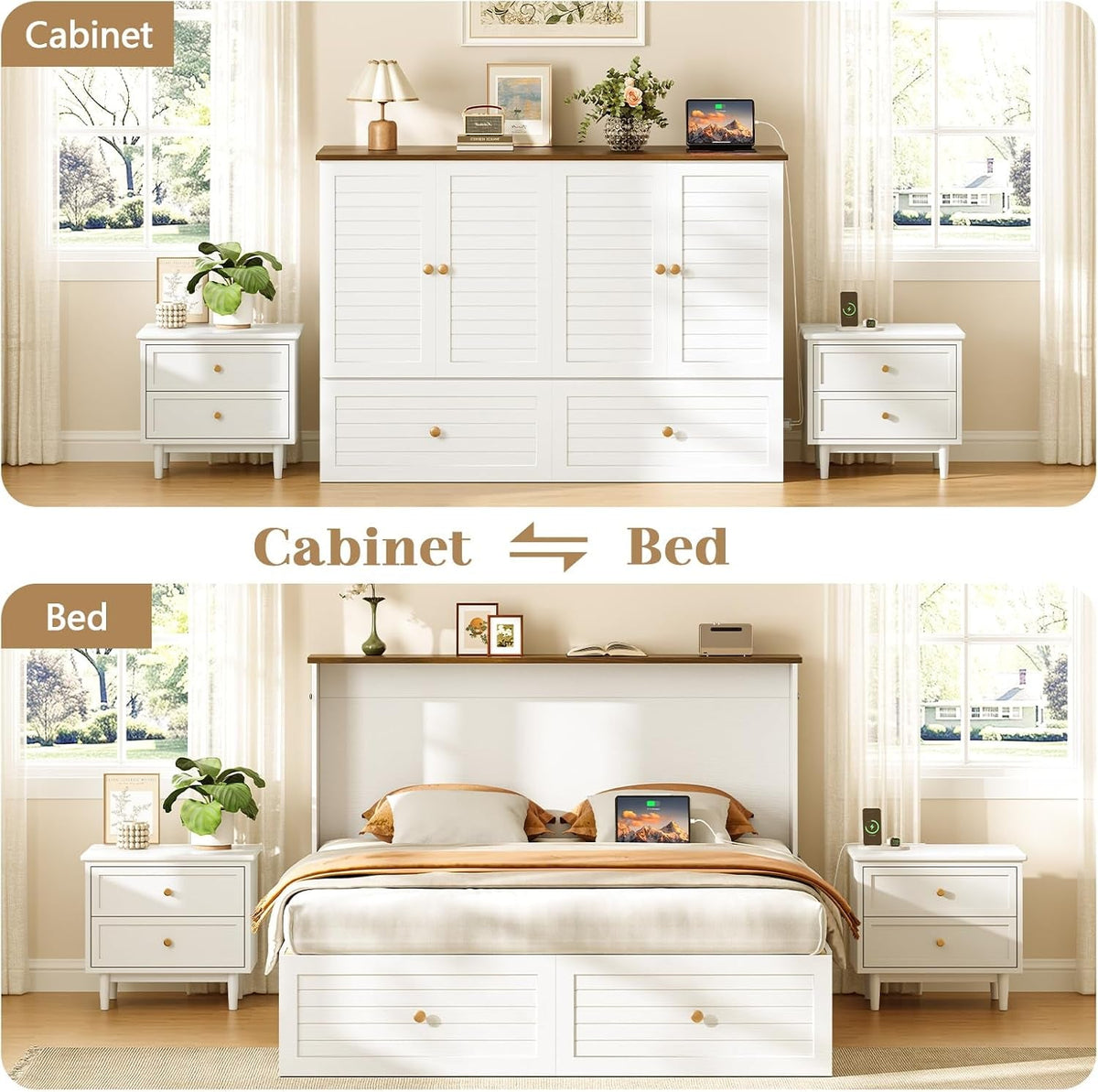 queen-murphy-bed-with-charging-station-modern-queen-bed-frame-with-storage-foldable-platform-cabinet-beds-with-drawer-wood-hideway-bedframe-for-guest-living-room-bedroom-office-white