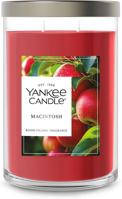 , Macintosh Scented Candle, 20Oz Classic 2-Wick Tumbler with up to 80 Hour Burn Time1