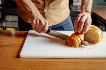 M23210 Millennia Black Handle, 10-Inch Wide Wavy Edge, Bread Knife3