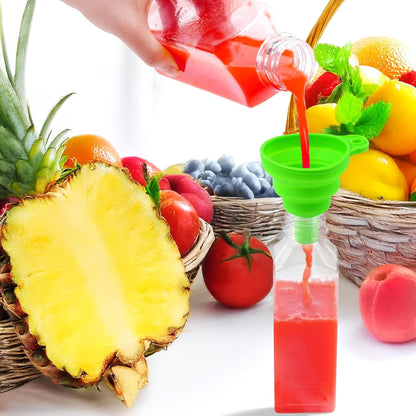 36Pcs 16 Oz Plastic Bottles with Lids,Juice Bottles with Caps, Reusable Clear Bulk Beverage Containers for Juice, Milk and Other Beverages5