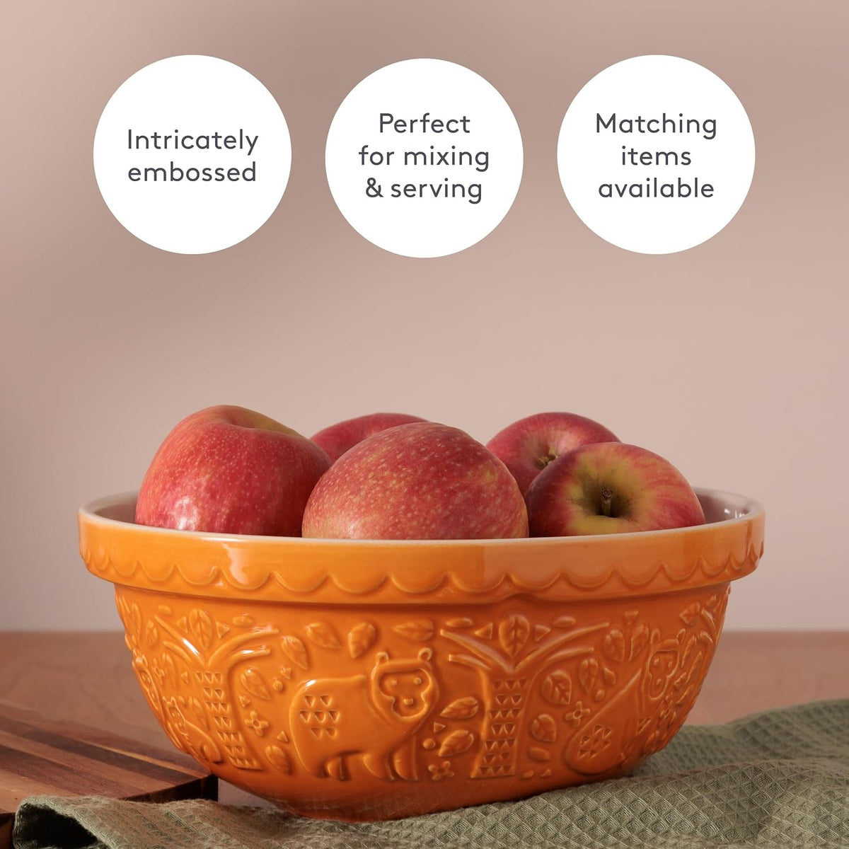 mason-cash-in-the-forest-24-cm-ochre-mixing-bowl