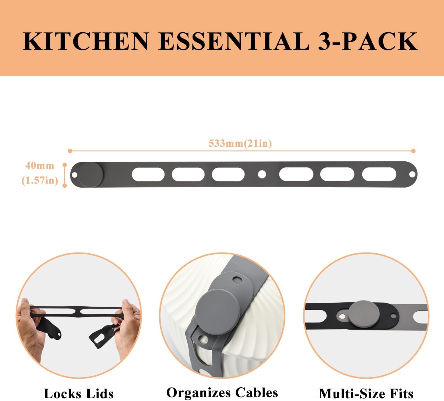 3-pack-silicone-latch-strap-for-slow-cooker-lid-pot-bento-box-adjustable-length-and-reusable-elastic-self-lock-silicone-tie-for-bundling-or-organizing-curtain-cords-yoga-mat-camping-mat-21-in